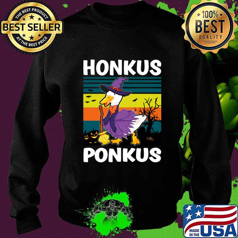 Funny Halloween Witches Duck Cute Honkus Ponkus Gifts T-Shirt Sweater Funny Halloween Witches Duck Cute Honkus Ponkus Gifts T-Shirt Sweater