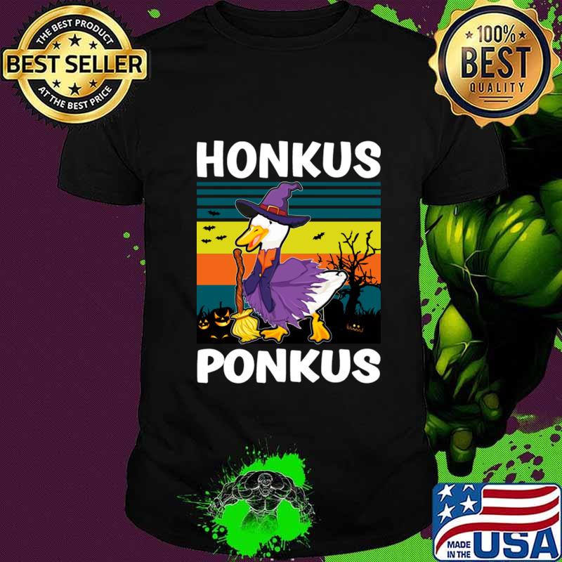 Funny Halloween Witches Duck Cute Honkus Ponkus Gifts T-Shirt Funny Halloween Witches Duck Cute Honkus Ponkus Gifts T-Shirt