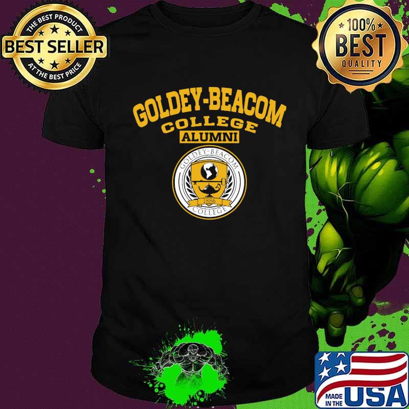 Goldey beacom college alumni logo shirt