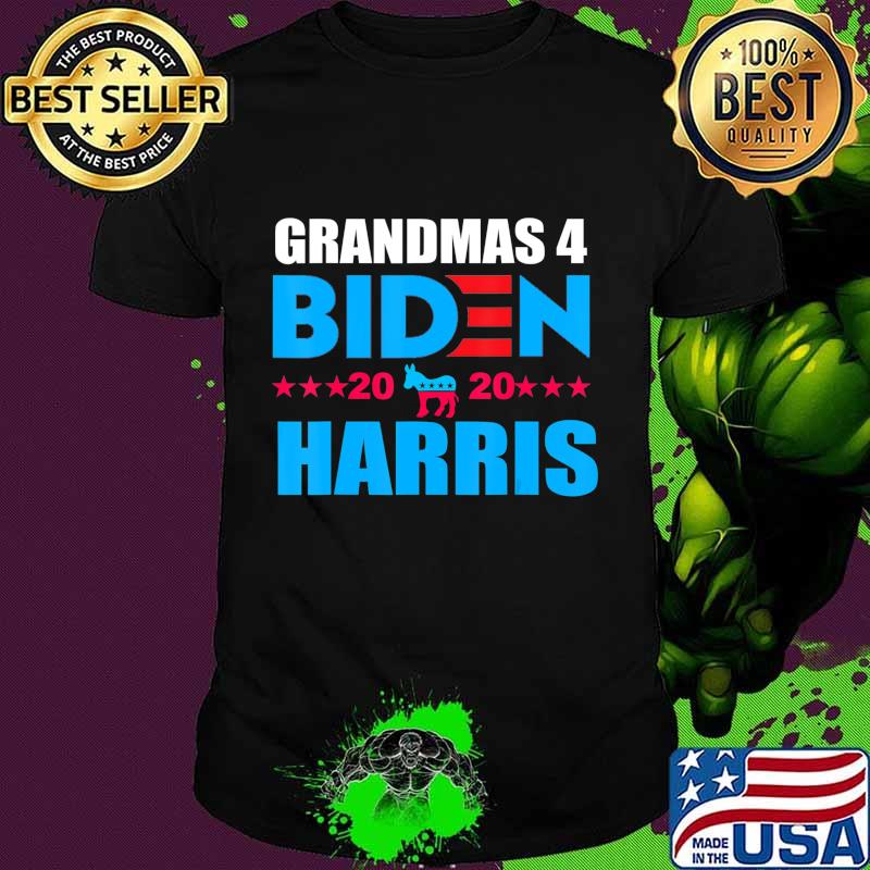 Grandmas For Biden Joe Biden Harris 2020 T-Shirt