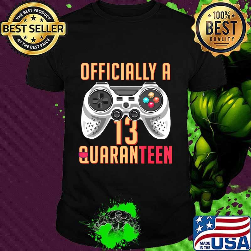 Graphic Officially A Quaranteen 13 Years Old Teenager T-Shirt