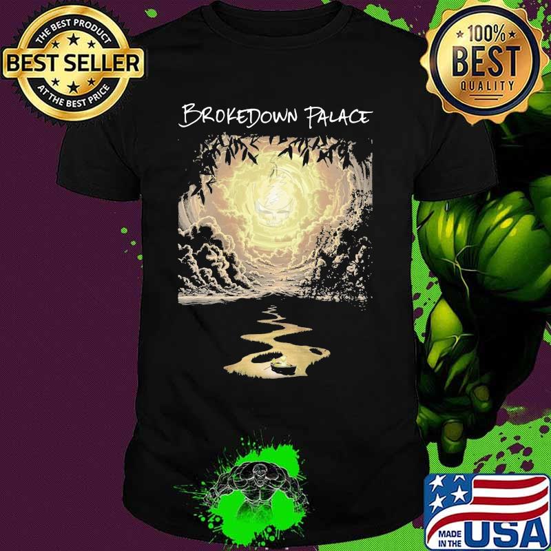 Grateful dead band brokedown palace moon shirt