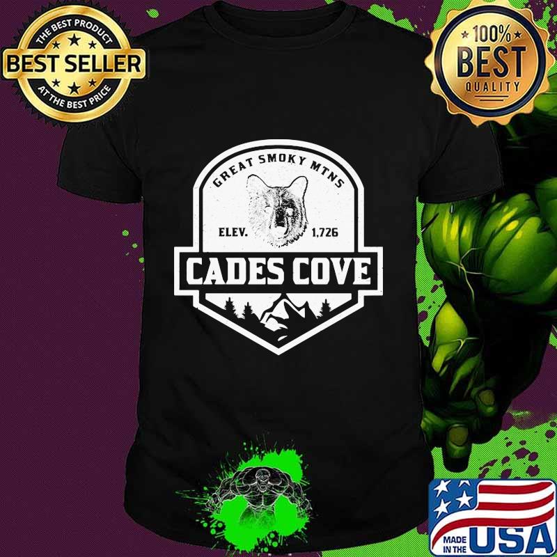 Great Smoky Mtns Elev 1726 Cades Cove Black Bear Shirt Great Smoky Mtns Elev 1726 Cades Cove Black Bear Shirt