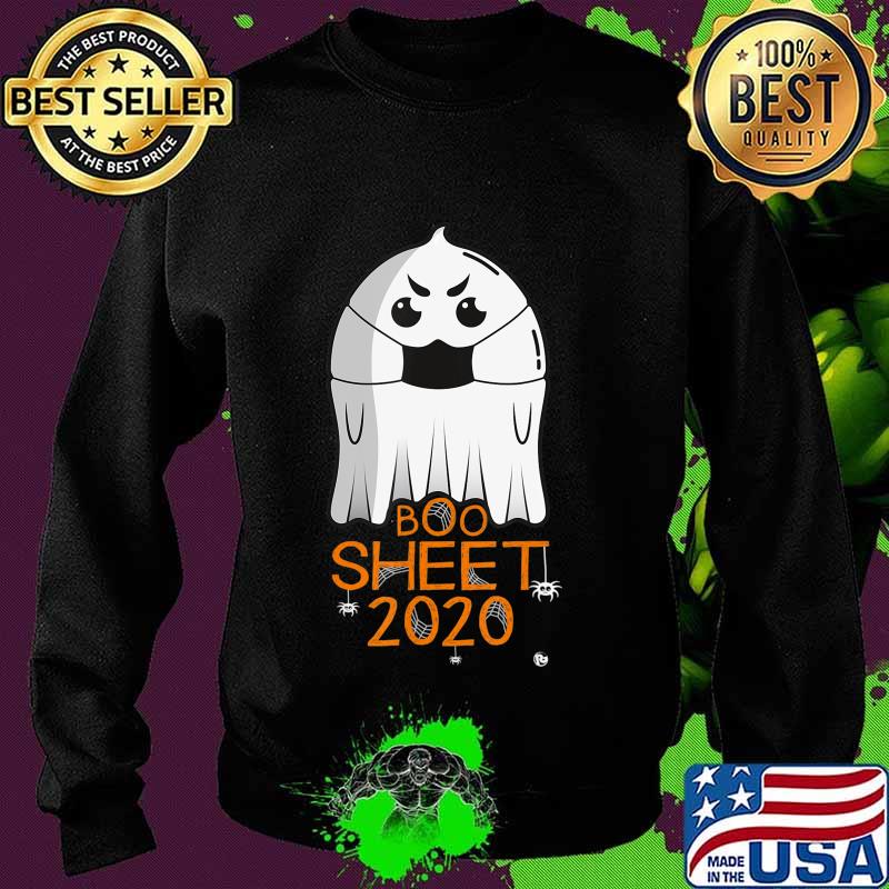 Halloween 2020 Costume. Ghost with Mask. 2020 IS BOO SHEET T-Shirt Sweater Halloween 2020 Costume. Ghost with Mask. 2020 IS BOO SHEET T-Shirt Sweater