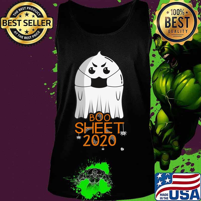 Halloween 2020 Costume. Ghost with Mask. 2020 IS BOO SHEET T-Shirt Tank top Halloween 2020 Costume. Ghost with Mask. 2020 IS BOO SHEET T-Shirt Tank top