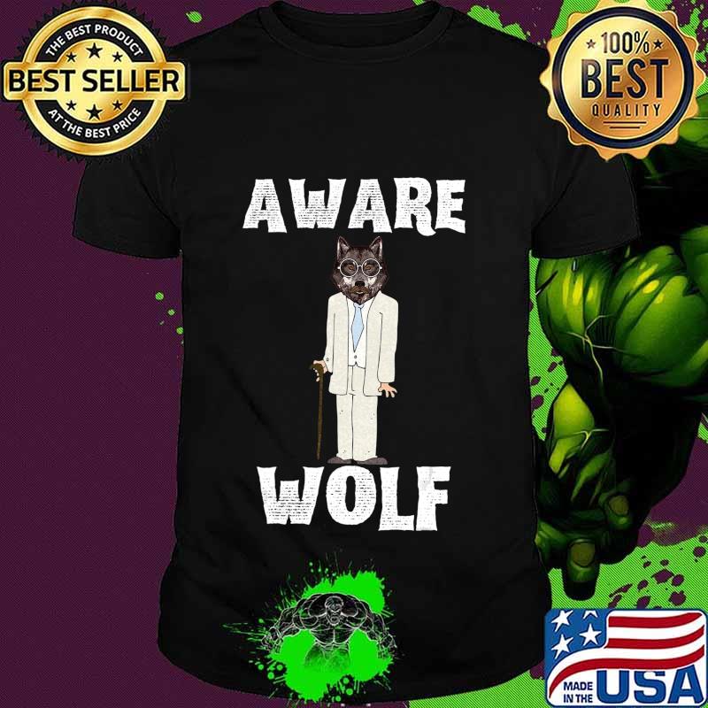 Halloween 2020 Shirts Aware Wolf - Werewolf Funny Halloween T-Shirt