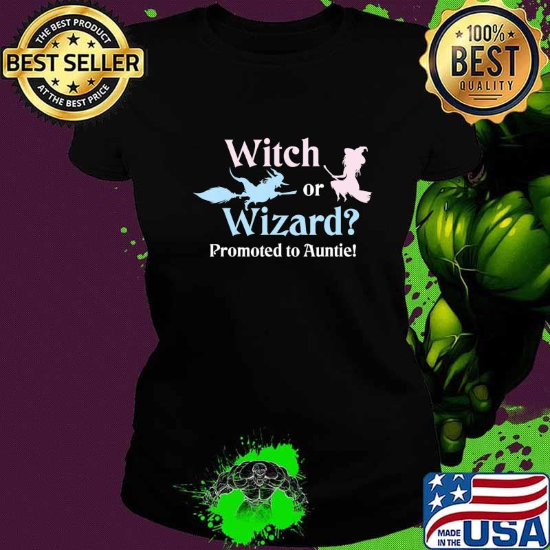 Halloween Baby Reveal Promoted to Auntie Fall Themes T-Shirt Ladies tee Halloween Baby Reveal Promoted to Auntie Fall Themes T-Shirt Ladies tee