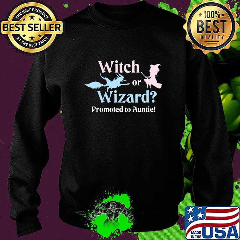Halloween Baby Reveal Promoted to Auntie Fall Themes T-Shirt Sweater Halloween Baby Reveal Promoted to Auntie Fall Themes T-Shirt Sweater