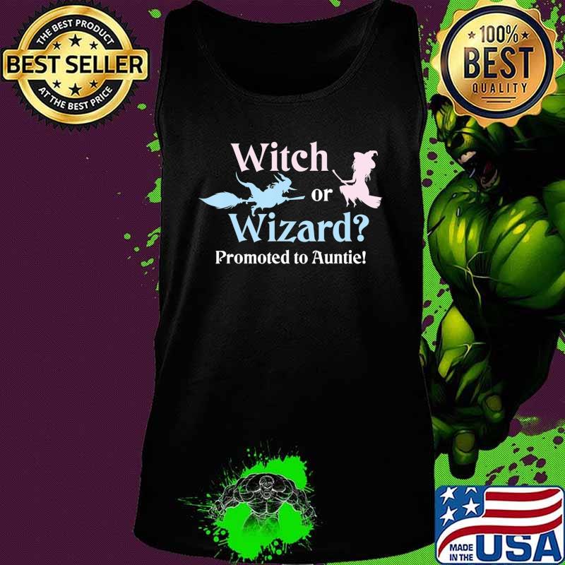 Halloween Baby Reveal Promoted to Auntie Fall Themes T-Shirt Tank top Halloween Baby Reveal Promoted to Auntie Fall Themes T-Shirt Tank top