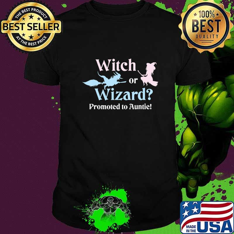 Halloween Baby Reveal Promoted to Auntie Fall Themes T-Shirt