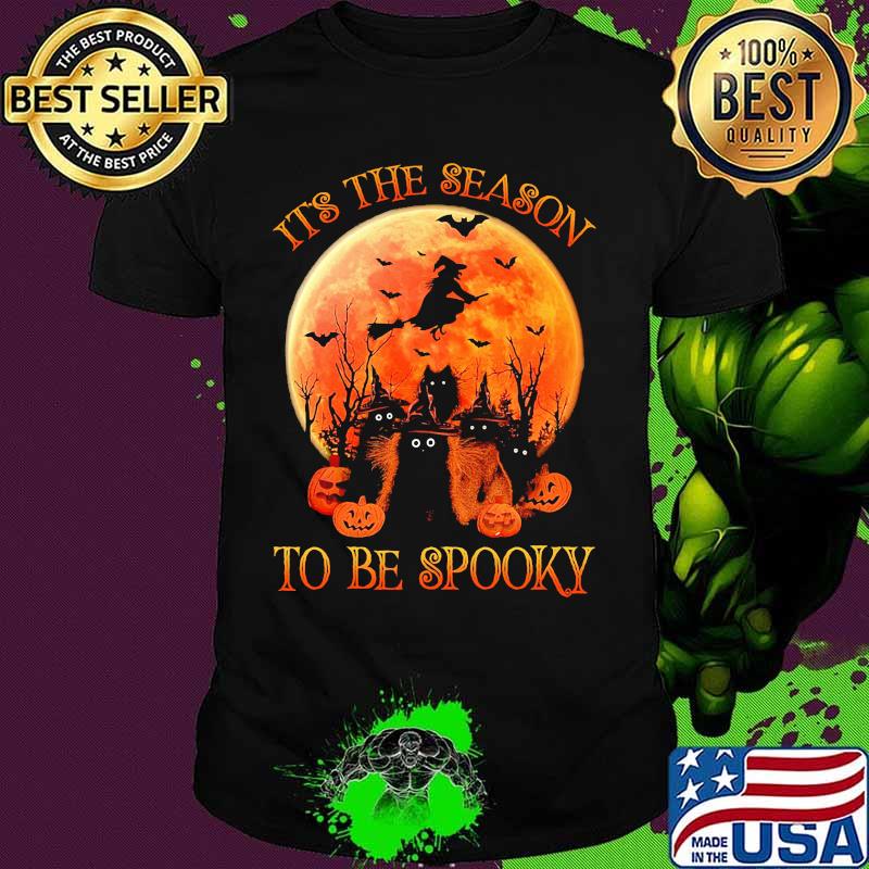 Halloween Cat It's the season to be spooky shirt