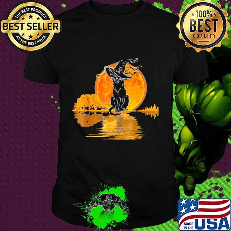 Halloween cat witch the soul moon shirt