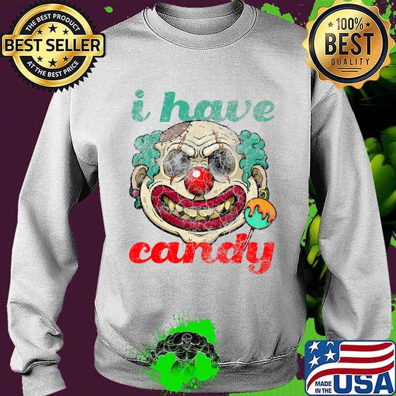 Halloween Clown Scary Creepy Perfect Funny Costume Simple T-Shirt Sweater Halloween Clown Scary Creepy Perfect Funny Costume Simple T-Shirt Sweater