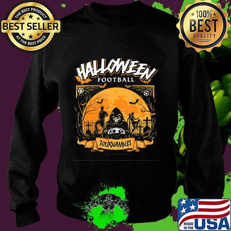 Halloween Football Costume Gift Halloween Ghost Soccer T-Shirt Sweater Halloween Football Costume Gift Halloween Ghost Soccer T-Shirt Sweater