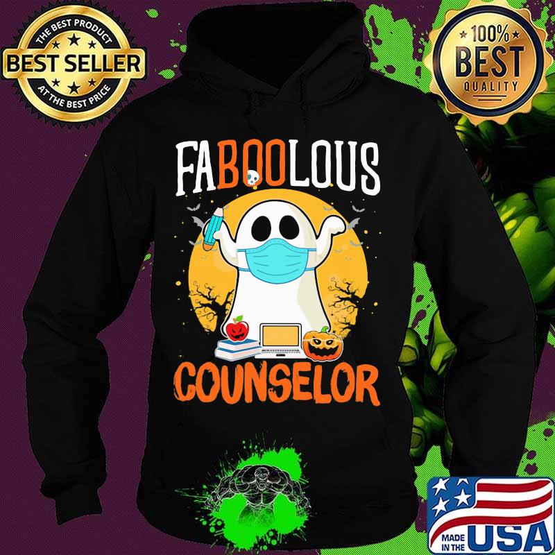 Halloween ghost mask faboolous counselor s Hoodie Halloween ghost mask faboolous counselor s Hoodie