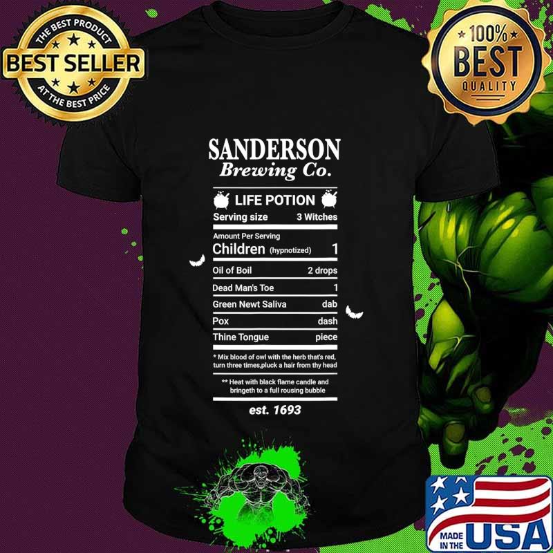 Halloween Hocus Pocus Graphic Sanderson Scary Spooky Witch T-Shirt