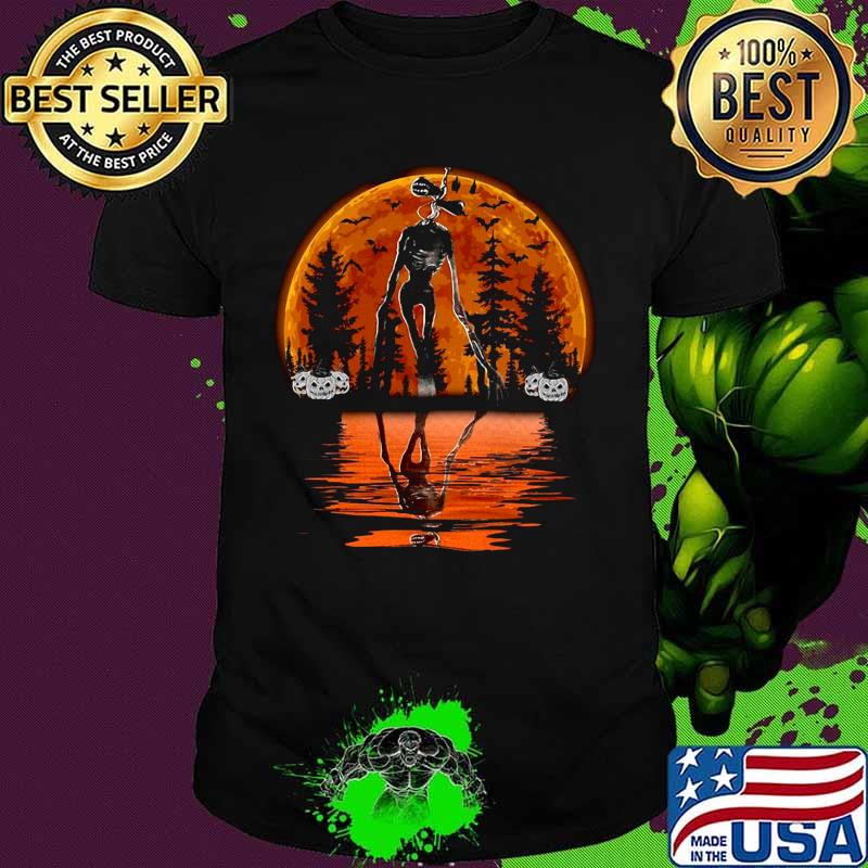 Happy halloween alien pumpkins moon shirt