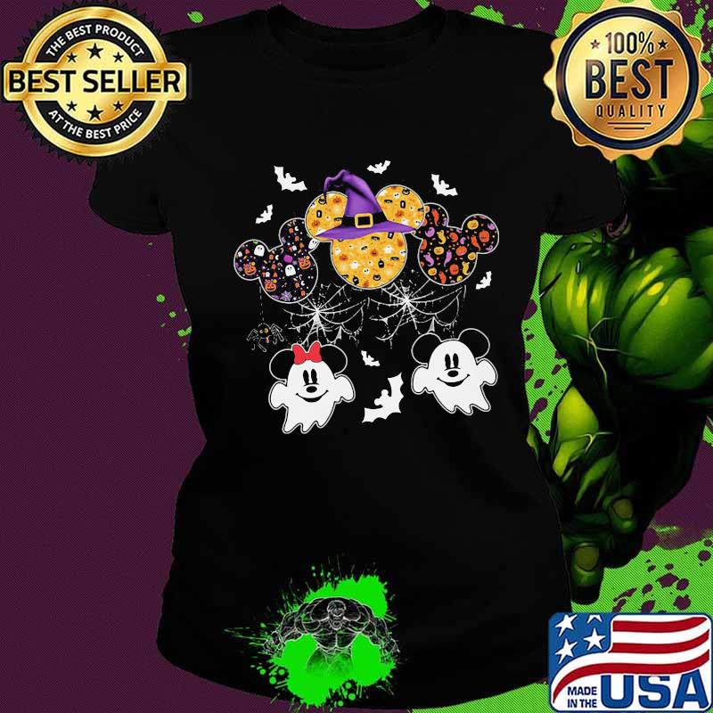 Happy halloween mickey mouse ghost s Ladies tee Happy halloween mickey mouse ghost s Ladies tee