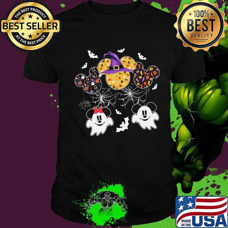 Happy halloween mickey mouse ghost shirt