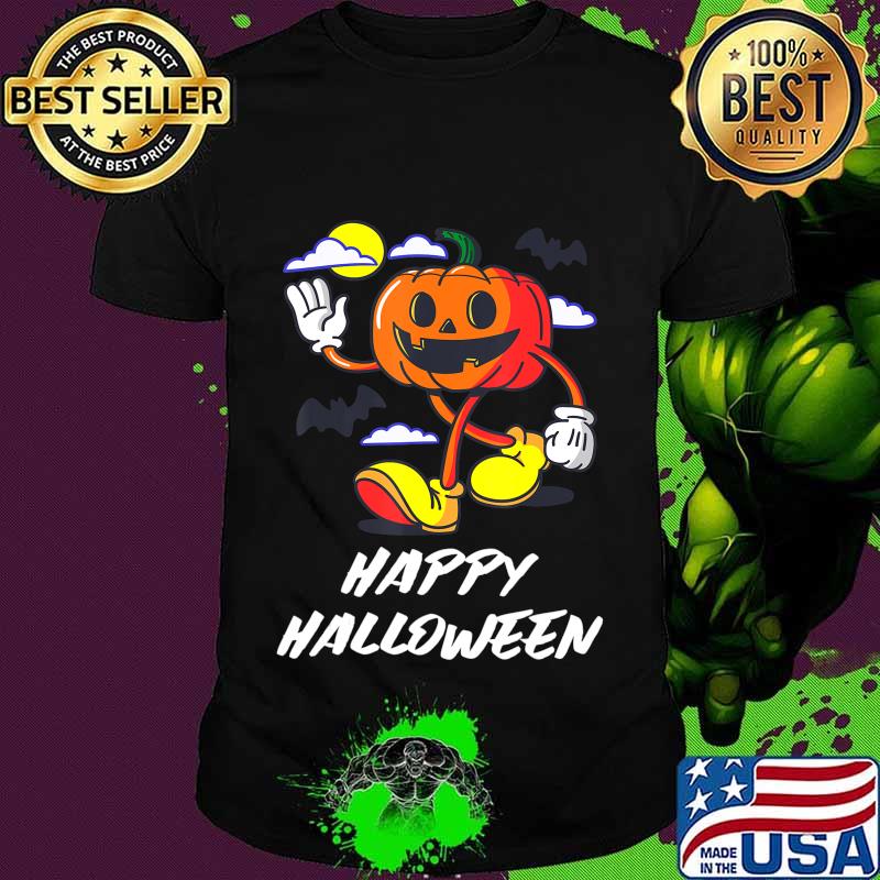 Happy Halloween Pumpkin Funny Costume Tee Gift T-Shirt