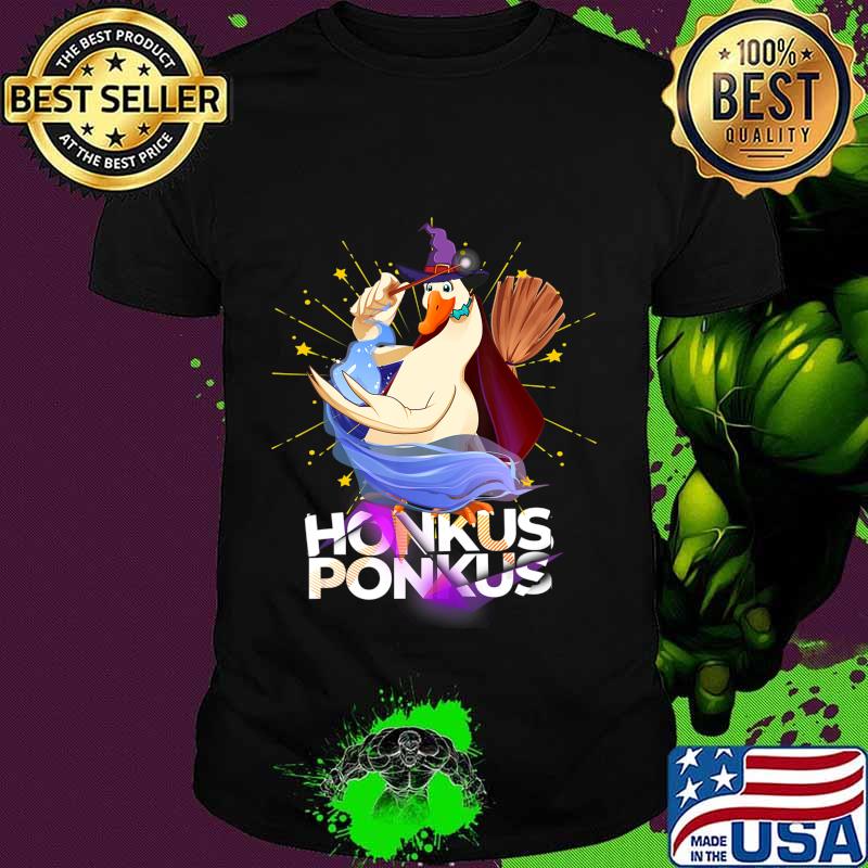 Honkus Ponkus Funny Halloween Witch Cute Duck Costume T-Shirt