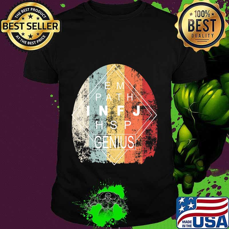 hsp infj Design you are a genius and preserve your empathy Premium T-Shirt
