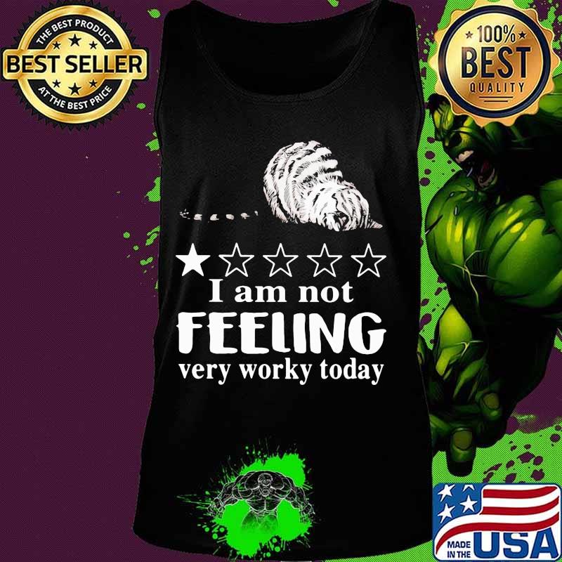 I'm not feeling very worky today rated one star cat s Tank top I'm not feeling very worky today rated one star cat s Tank top
