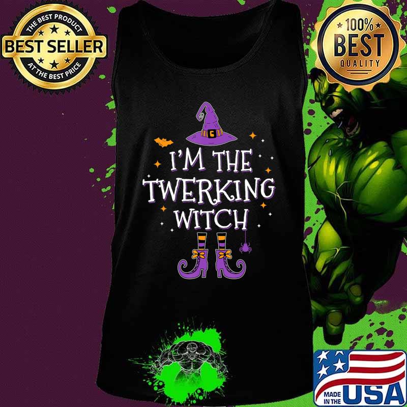 I'm The Twerking Witch Halloween Matching Group Costume T-Shirt Tank top I'm The Twerking Witch Halloween Matching Group Costume T-Shirt Tank top
