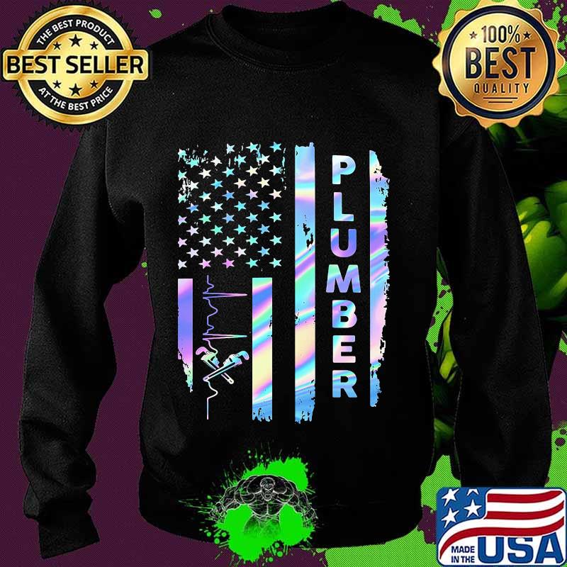 Independence day hologram plumber s Sweater Independence day hologram plumber s Sweater