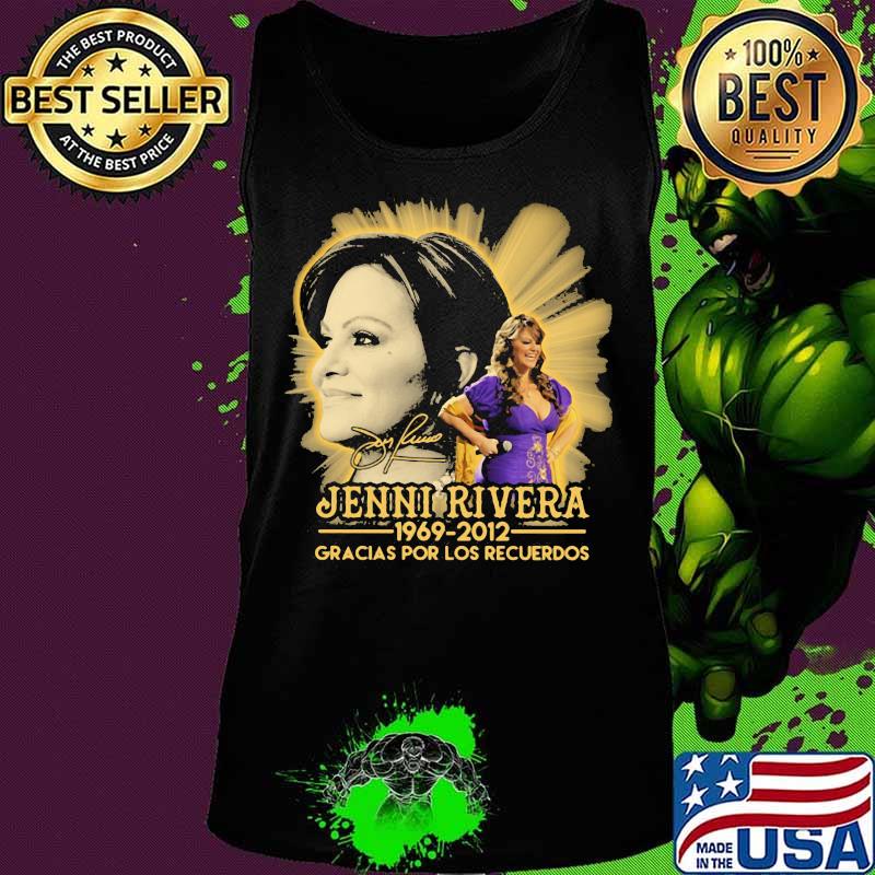 Jenni rivera 1969 2012 gracias por los recuerdos signature s Tank top Jenni rivera 1969 2012 gracias por los recuerdos signature s Tank top
