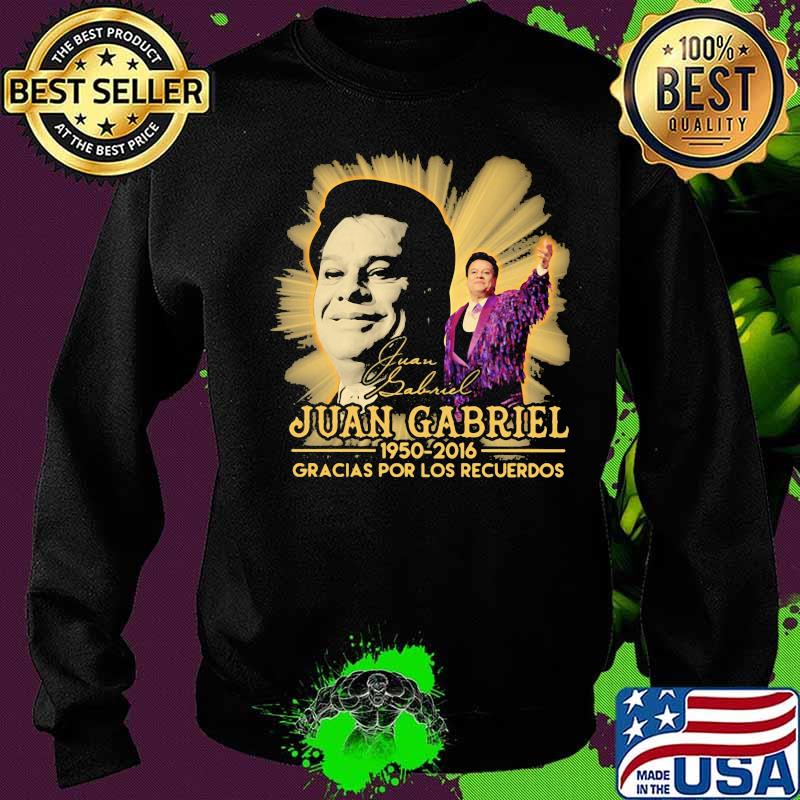 Juan gabriel 1950 2016 gracias por los recuerdos signature s Sweater Juan gabriel 1950 2016 gracias por los recuerdos signature s Sweater