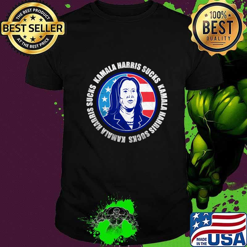 Kamala Harris Sucks Anti Kamala T-Shirt