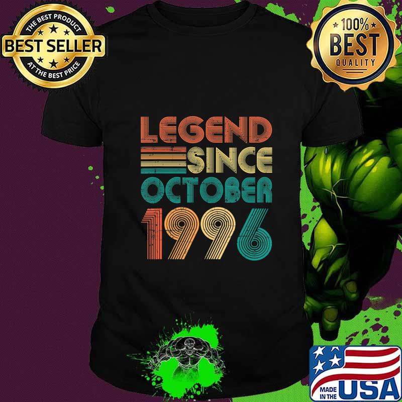Legend Since October 1996 Gift 24th Birthday 24 Years Old T-Shirt
