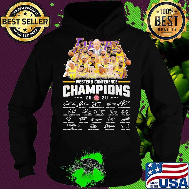 Los angeles western conference champions signatures s Hoodie Los angeles western conference champions signatures s Hoodie