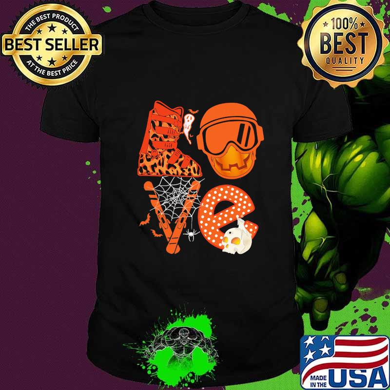 Love scuba diving skull happy halloween shirt