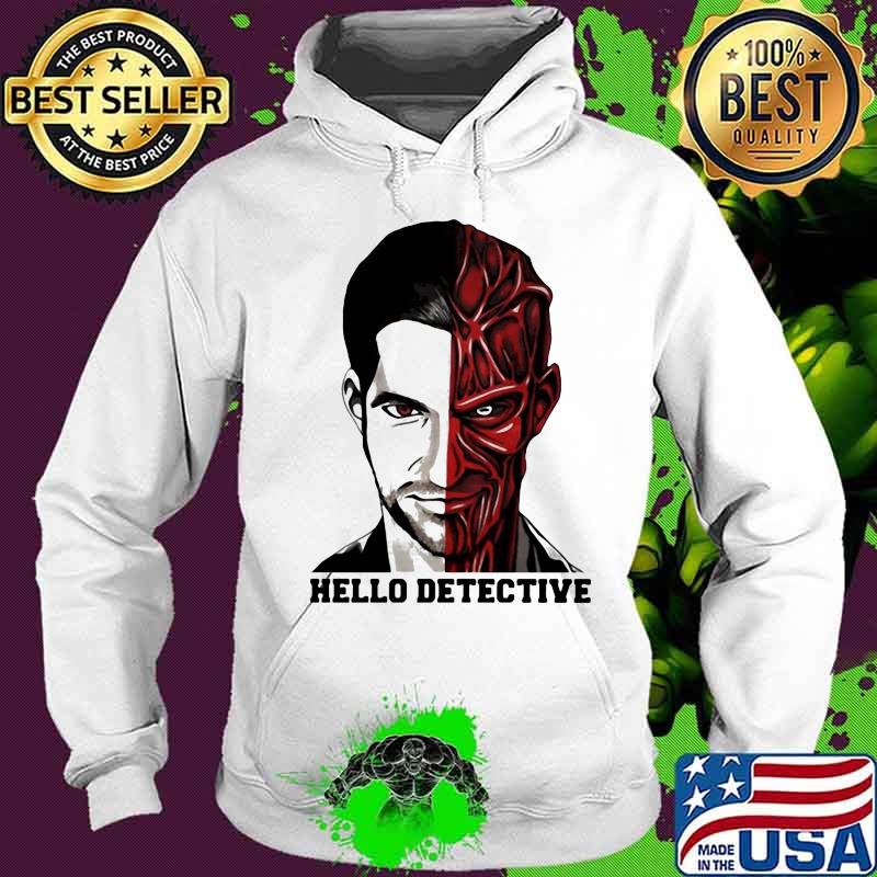 Lucifer desenho hello detective s Hoodie Lucifer desenho hello detective s Hoodie