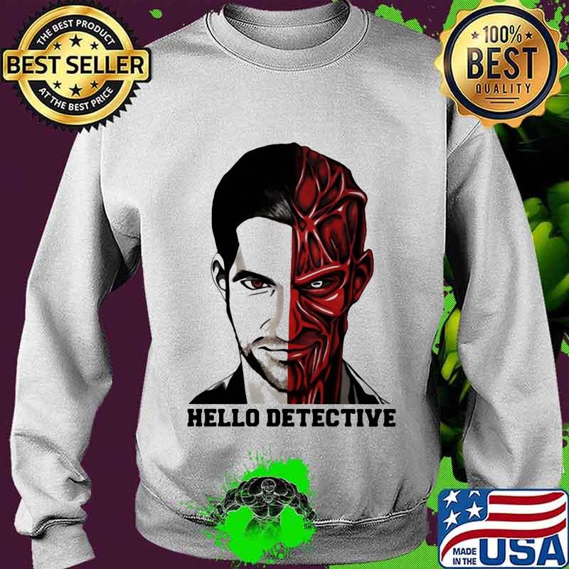 Lucifer desenho hello detective s Sweater Lucifer desenho hello detective s Sweater
