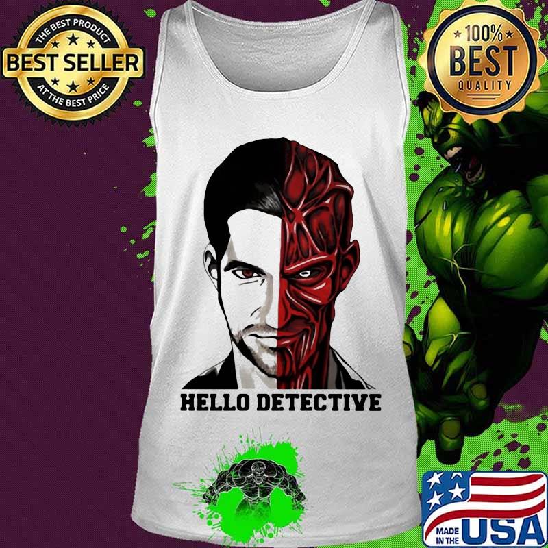 Lucifer desenho hello detective s Tank top Lucifer desenho hello detective s Tank top