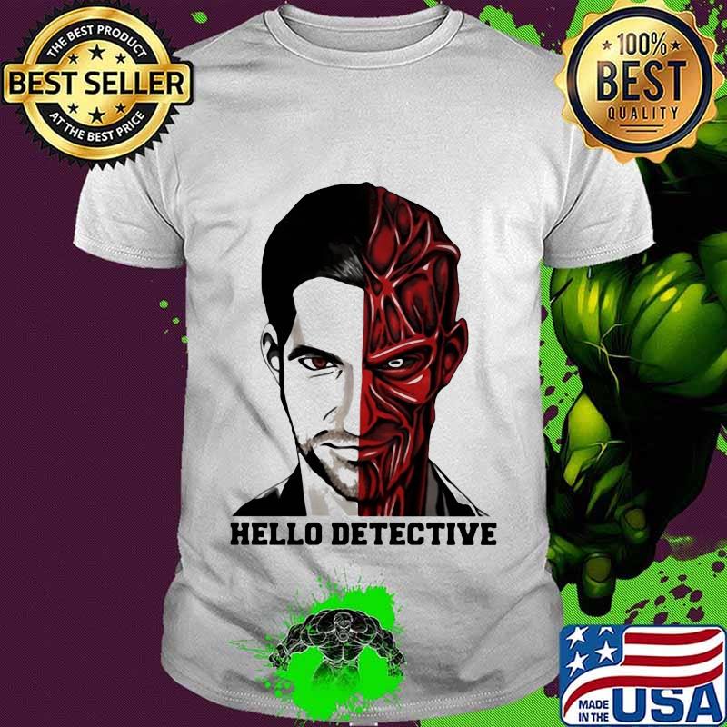 Lucifer desenho hello detective shirt