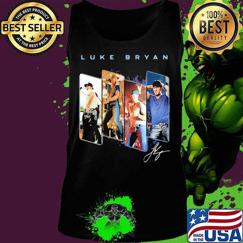 Luke bryan singer signature vintage s Tank top Luke bryan singer signature vintage s Tank top
