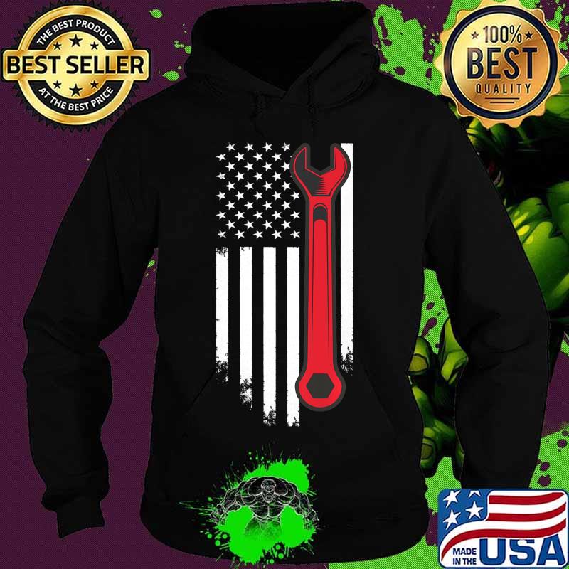 Mechanic Car American USA Flag For Enthusiasts & Mechanics Premium T-Shirt Hoodie Mechanic Car American USA Flag For Enthusiasts & Mechanics Premium T-Shirt Hoodie