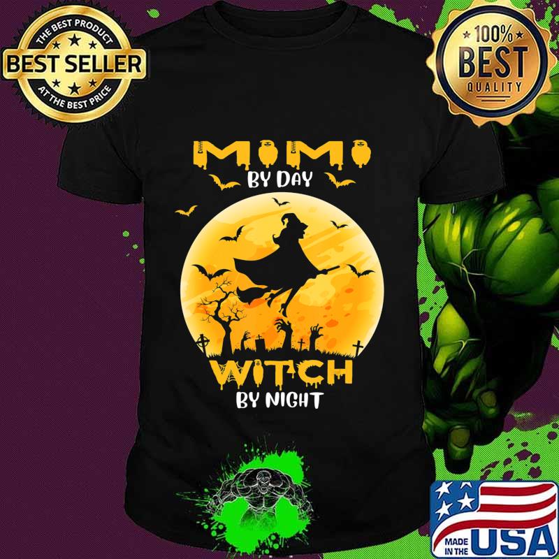 Mimi By Day Witch By Night Funny Gifts Halloween Costume T-Shirt