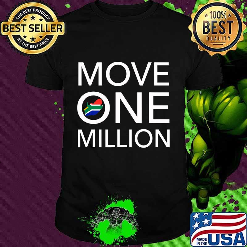 Move One Million South Africa Flag T-Shirt