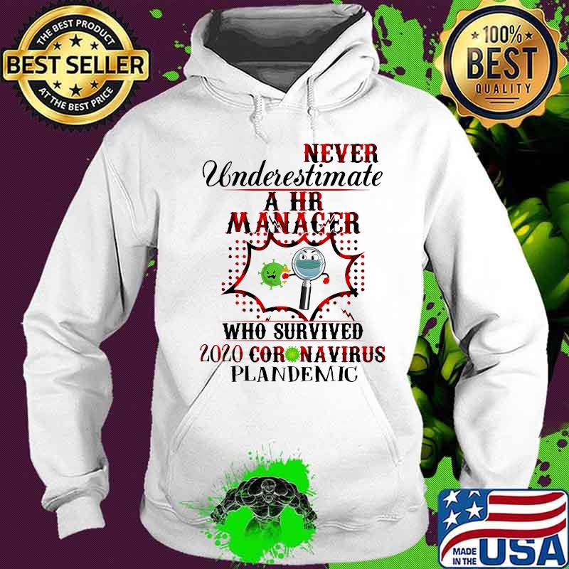 Never Underestimate A Hr Manager Who Survived 2020 Coronavirus Plandemic Shirt Hoodie Never Underestimate A Hr Manager Who Survived 2020 Coronavirus Plandemic Shirt Hoodie