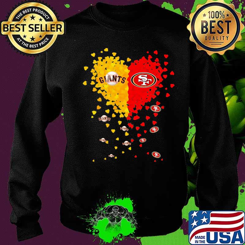 New york giants san francisco 49ers hearts s Sweater New york giants san francisco 49ers hearts s Sweater