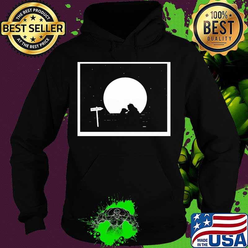 Official aro moon dog woman halloween s Hoodie Official aro moon dog woman halloween s Hoodie