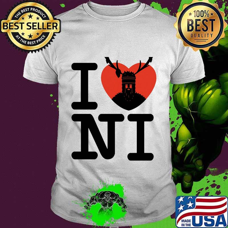 Official I Love Ni Heart Shirt