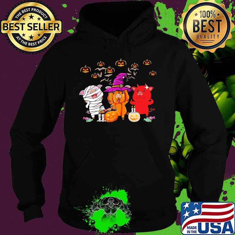 Official Pig Halloween s Hoodie Official Pig Halloween s Hoodie