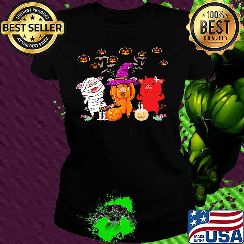 Official Pig Halloween s Ladies tee Official Pig Halloween s Ladies tee