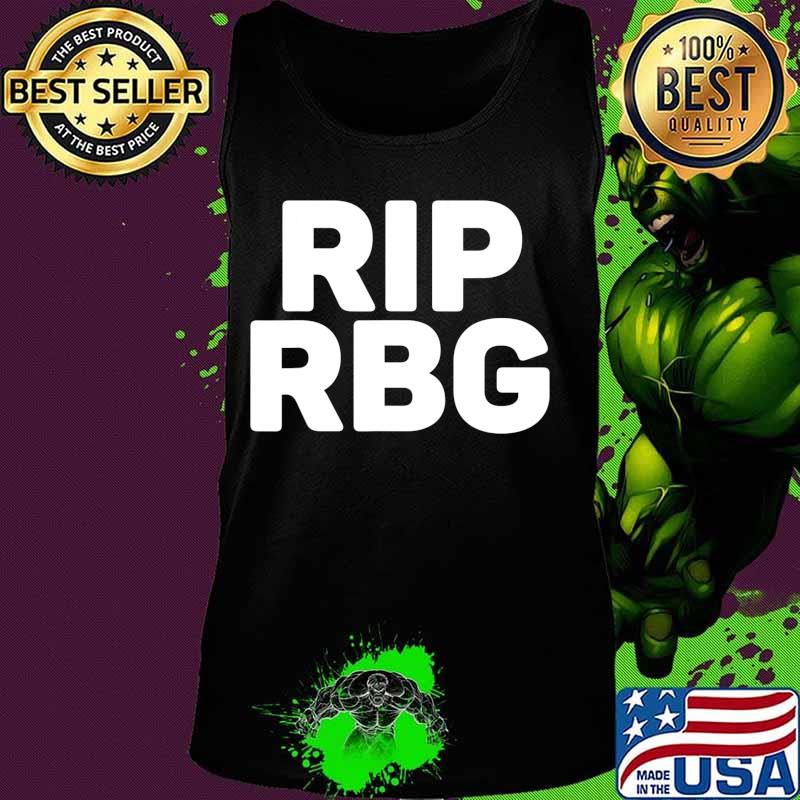 Official RIP RBG T-Shirt Tank top Official RIP RBG T-Shirt Tank top
